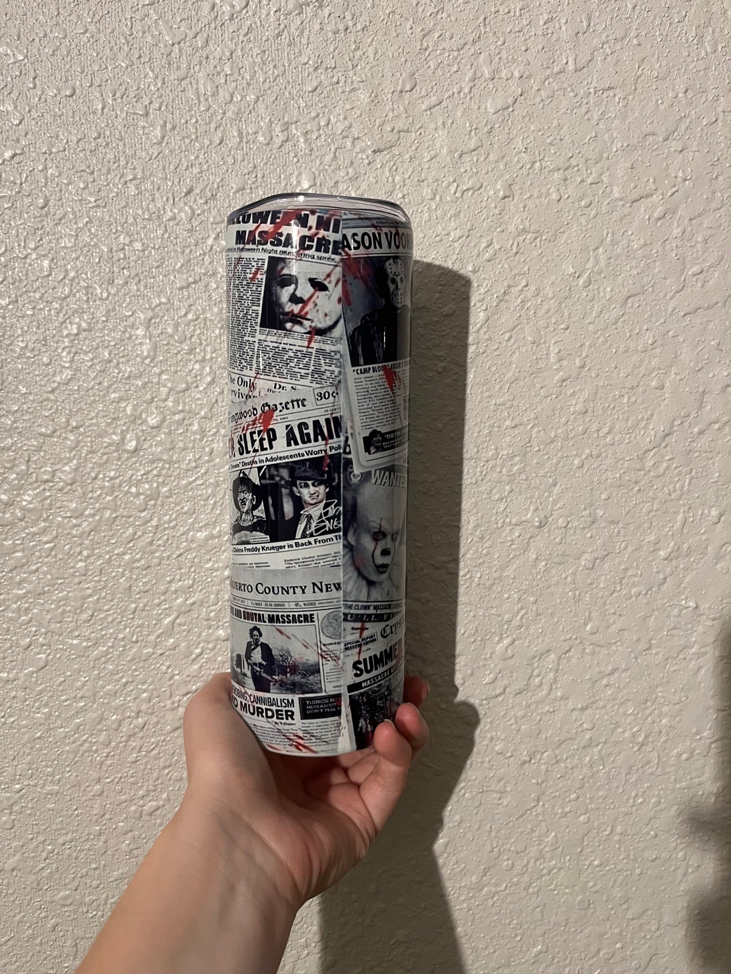 Girl That Loves Horror Tumbler