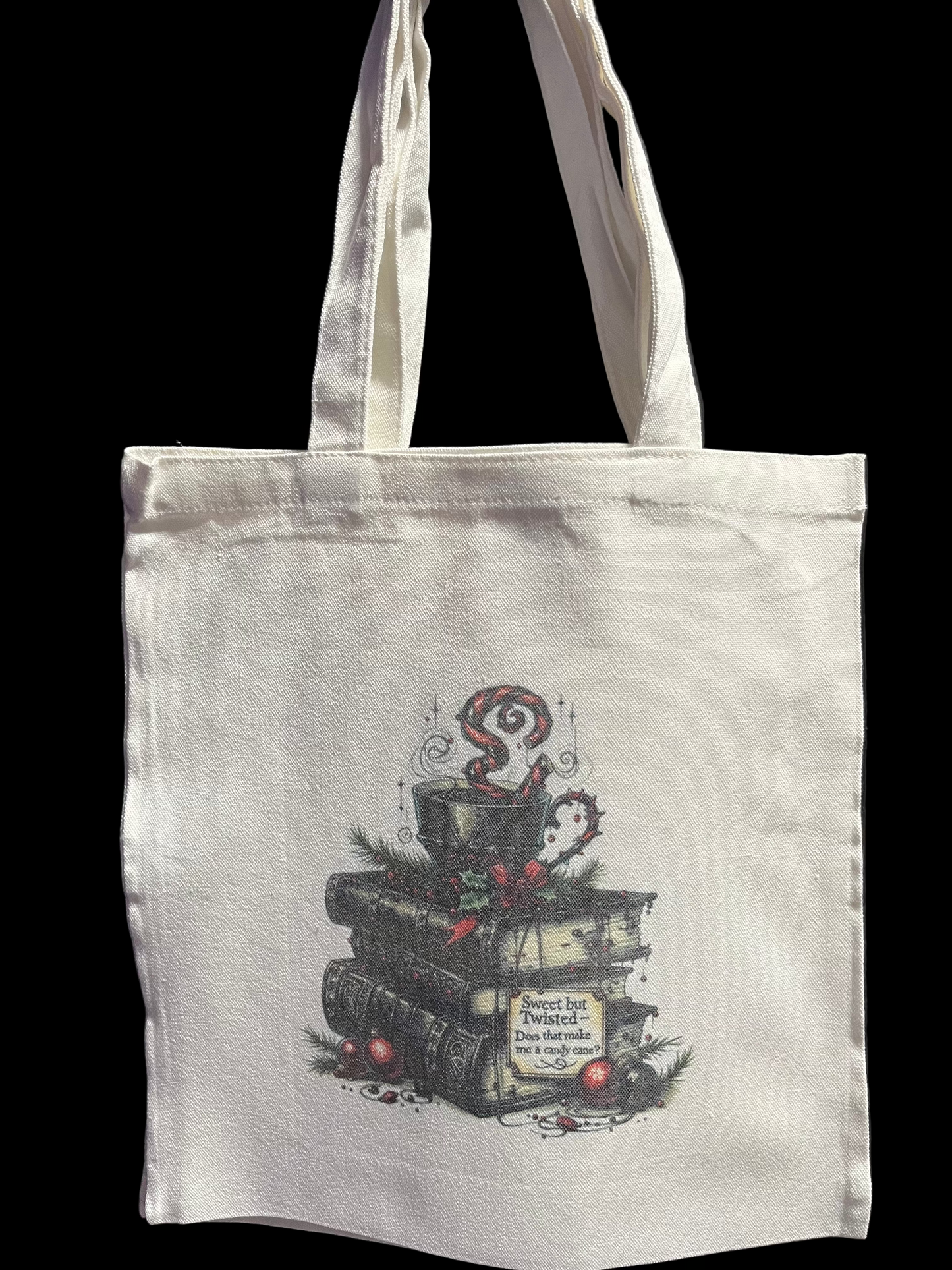 Sweet but Twisted Canvas Tote Bag