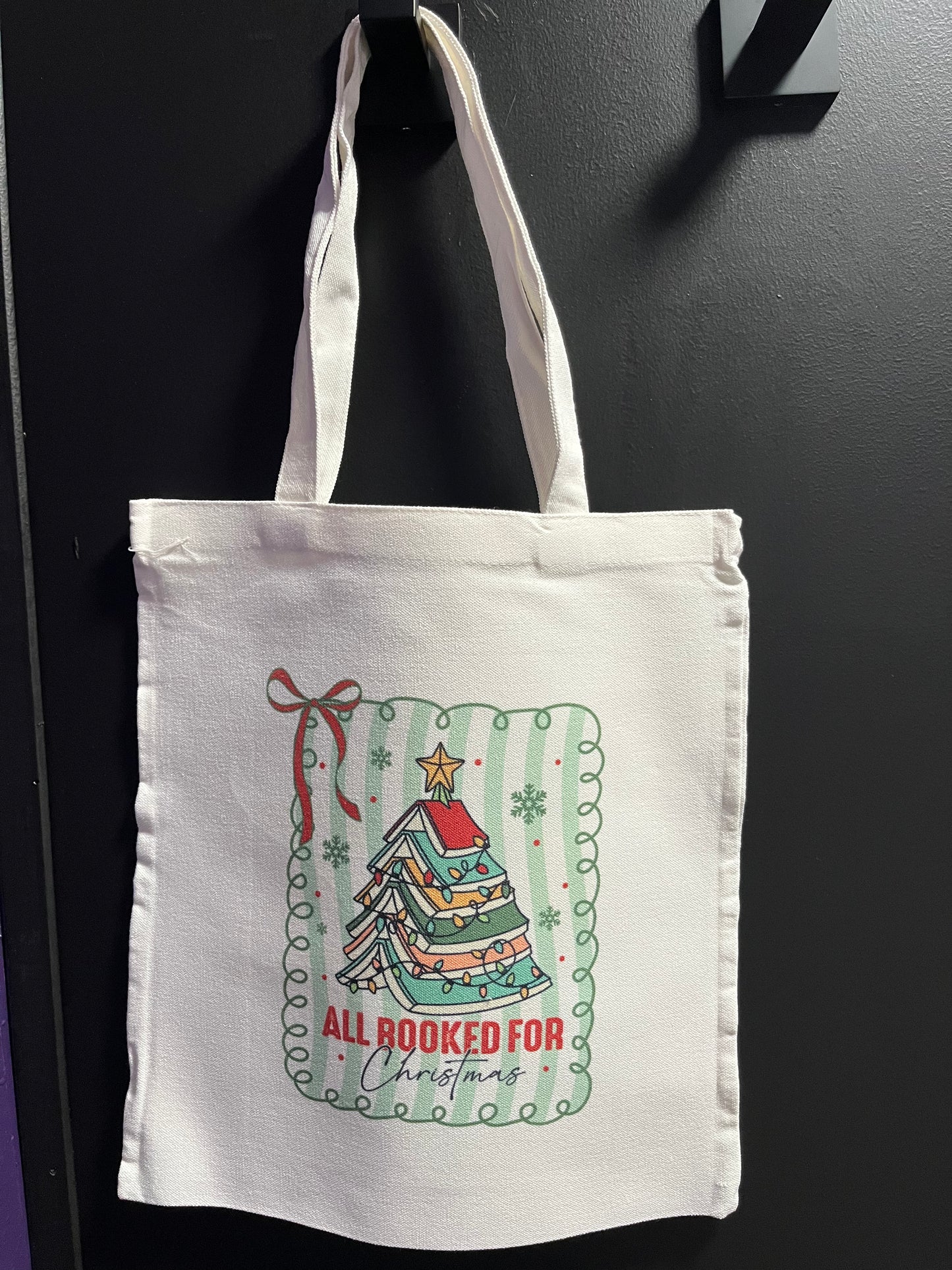 All Booked Canvas Tote Bag