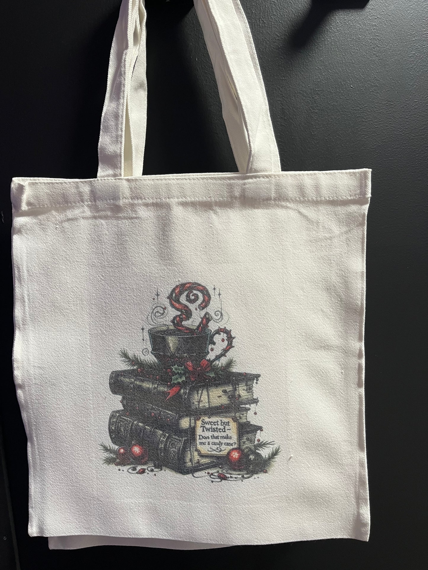Sweet but Twisted Canvas Tote Bag