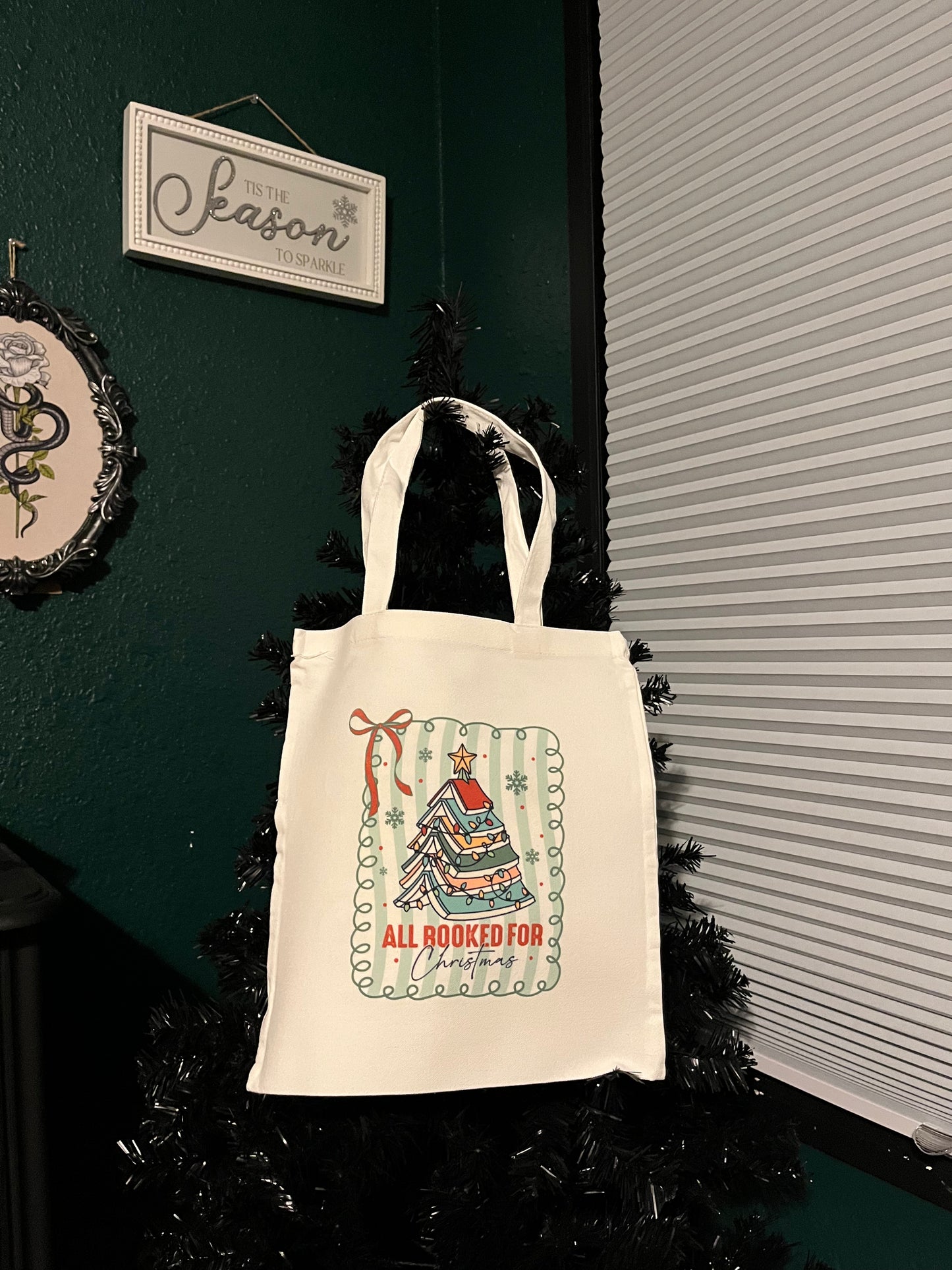 All Booked Canvas Tote Bag