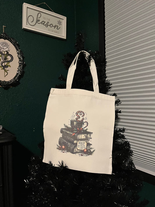 Sweet but Twisted Canvas Tote Bag